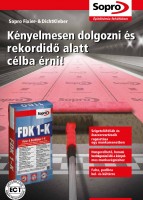 Sopro FDK 1-K 1180 Rögzítő & ragasztó Sopro FDK 1-K 1180 Rögzítő & ragasztó