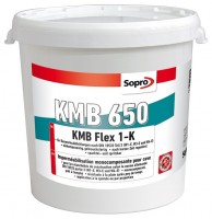 Sopro KMB 650 Flex 1-K Bitumenes szigetelő és ragasztó, egykomponensű, 30 l-es kiszerelés