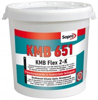 Sopro KMB 651 Flex 2-K Bitumenes szigetelő és ragasztó, kétkomponensű (A+B), 30 l-es kiszerelés