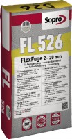 Sopro FL Flexibilis fugázó silbergrau 17, grau 15 színekben 25 kg-os kiszerelés