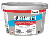 Sopro BlitzZement - Gyorscement, 15 kg-os kiszerelésben