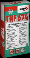 Sopro TNF Trassz tartalmú széles fugázó 25 kg-os kiszerelés