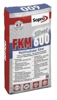 Sopro FKM Silver 600 Ezüstszürke multifunkcionális gyors ragasztó 25 kg-os kiszerelés