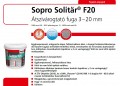 Sopro Solitar F20 térkő fugázó, átszivárogtató fuga